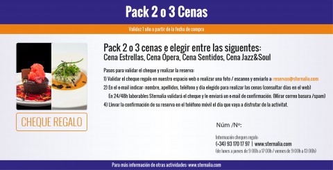 Pack cenas