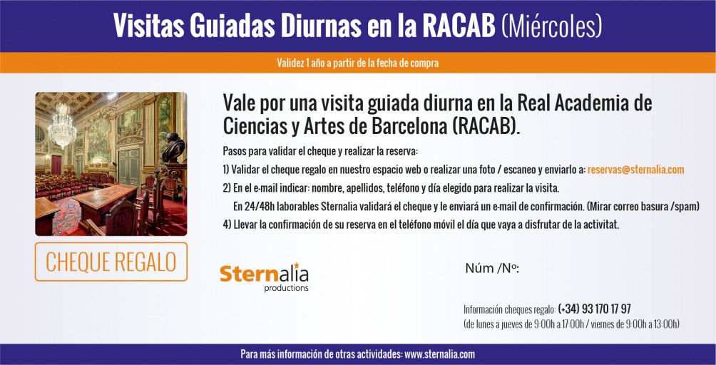 VISITAS GUIADAS diurna en la RACAB