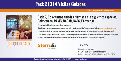 Pack visitas guiadas