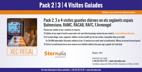 Pack visites guiades