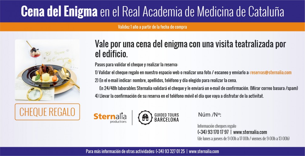 CENA DEL ENIGMA a la RAMC