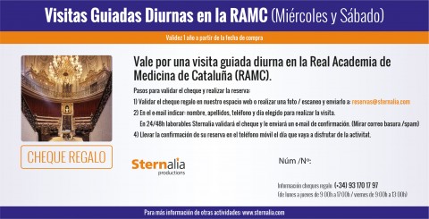 Visitas Guiadas Diurnas a la RAMC