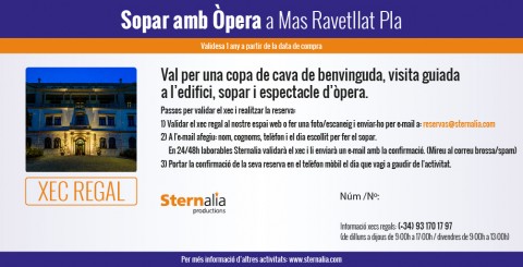 Sopar amb Òpera