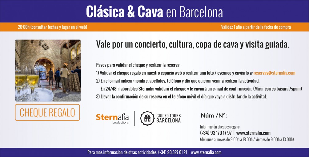 CLÁSICA & CAVA en Barcelona