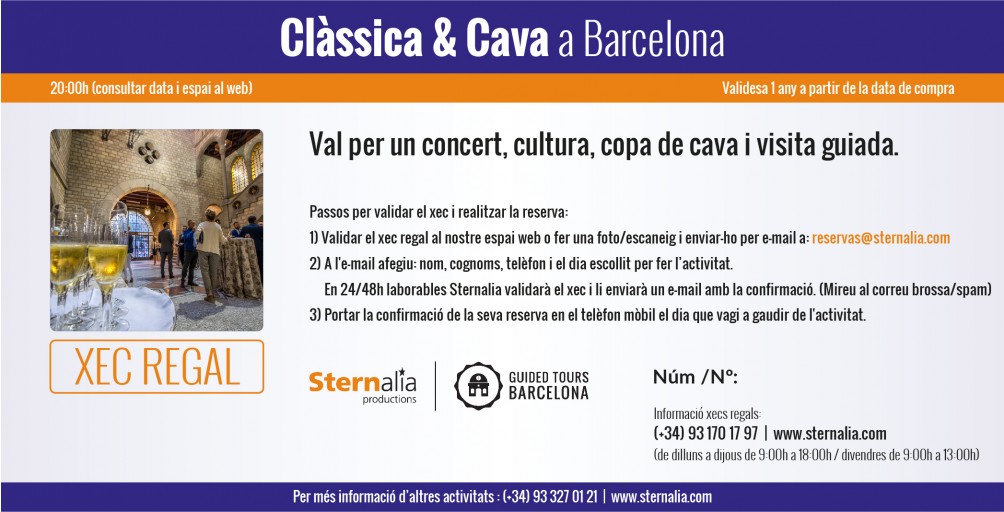CLÀSSICA & CAVA a Barcelona