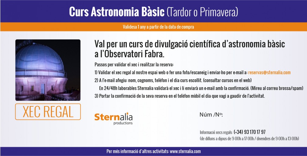 Curs Astronomia Bàsica