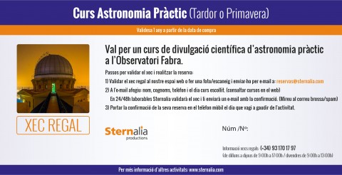 Curs Astronomia Pràctica