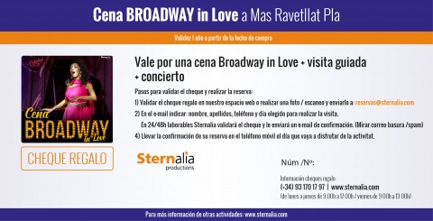 Cena Broadway in Love