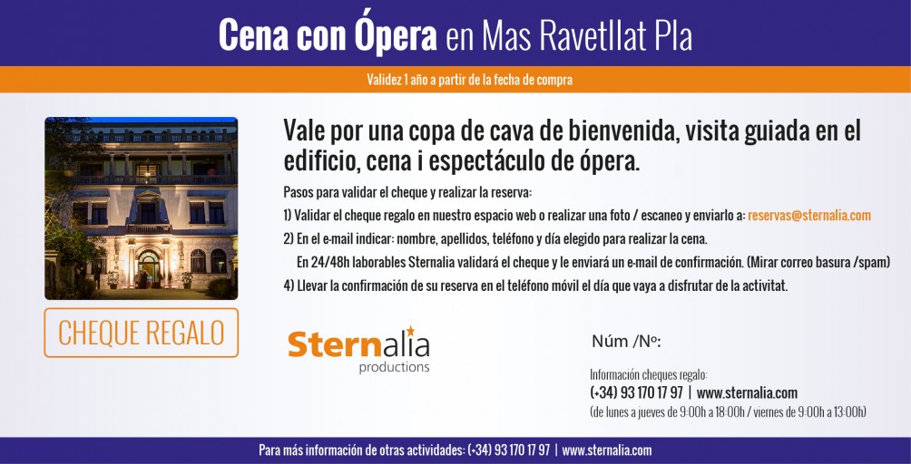 Cena con Ópera