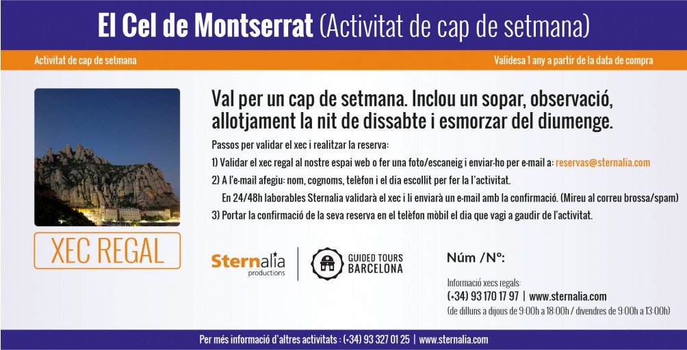 EL CEL DE MONTSERRAT