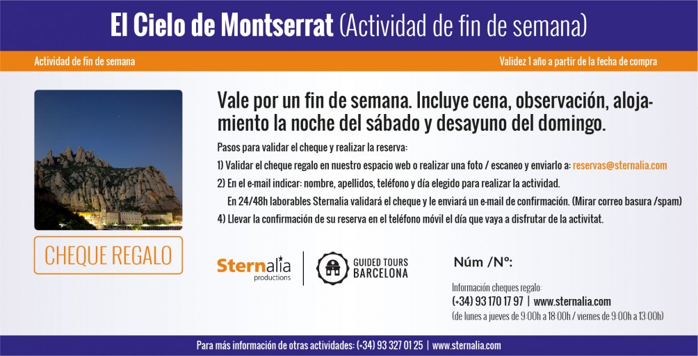 EL CIELO DE MONTSERRAT