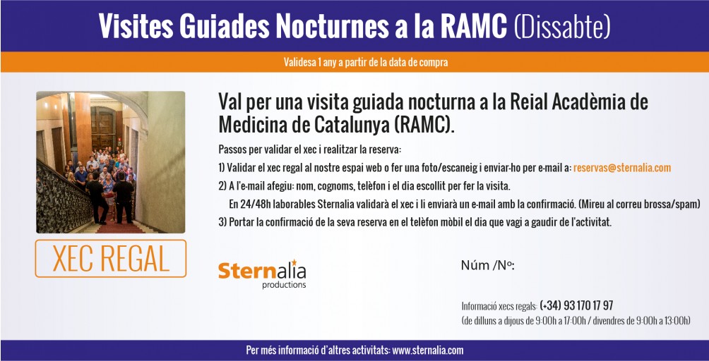 VISITES GUIADES nocturnes a la RAMC