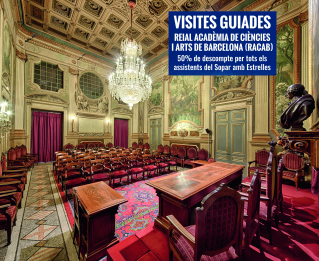 AMPLIA LA TEVA EXPERIÈNCIA VISITANT LA REIAL ACADÈMIA DE CIÈNCIES I ARTS DE BARCELONA